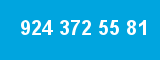 924 372 55 81 924 372 55 81
